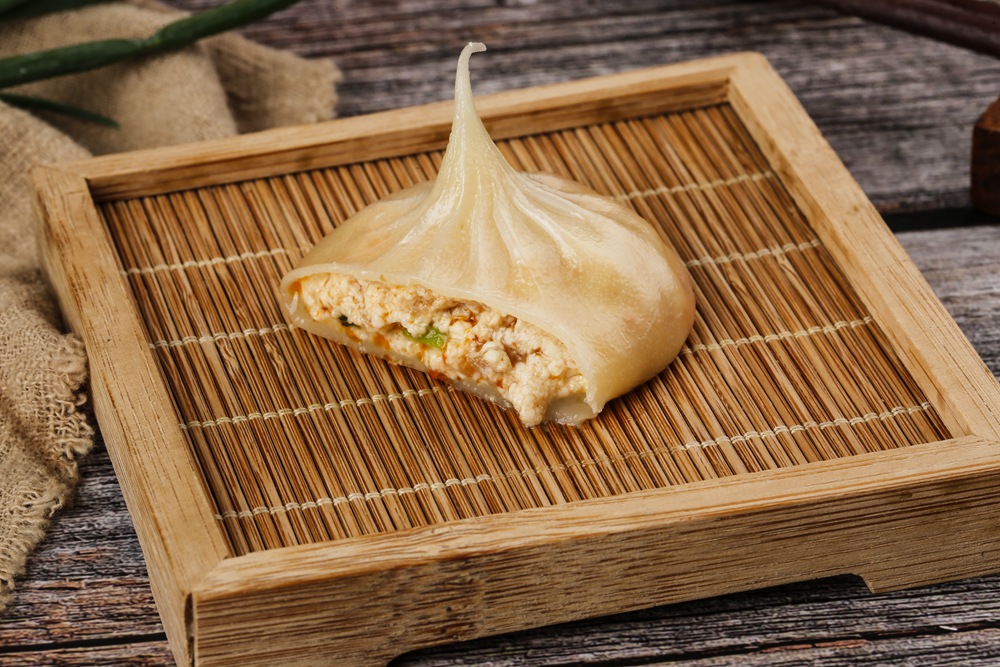 薄皮豆腐小笼包